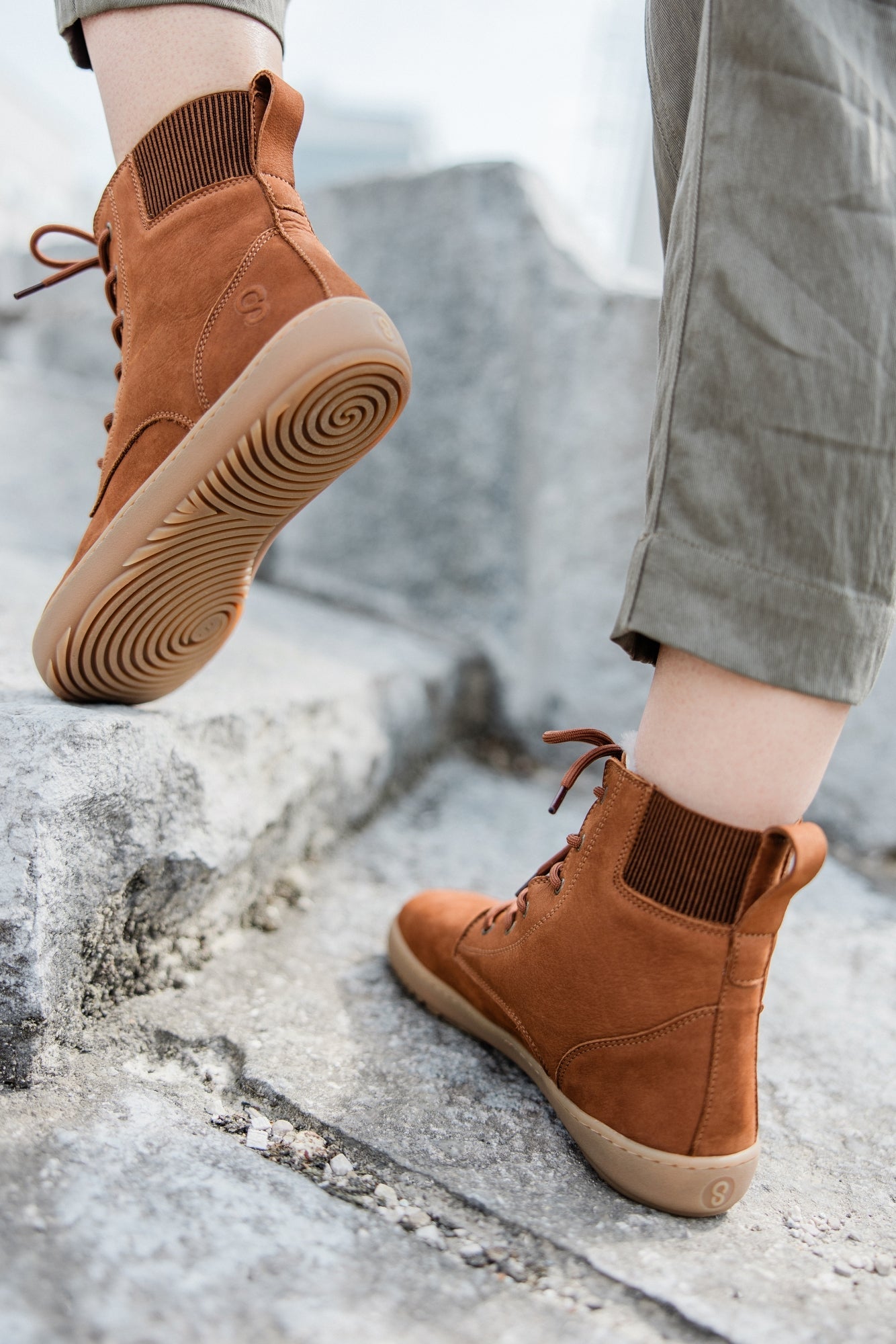Shapen - Urbaneer 2.0 Caramel - Botas barefoot - Cacles Barefoot