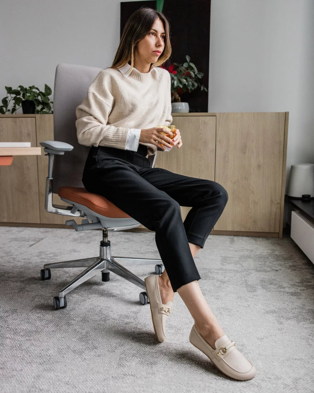 Shapen - Versa Beige - Mocasines barefoot - Cacles Barefoot