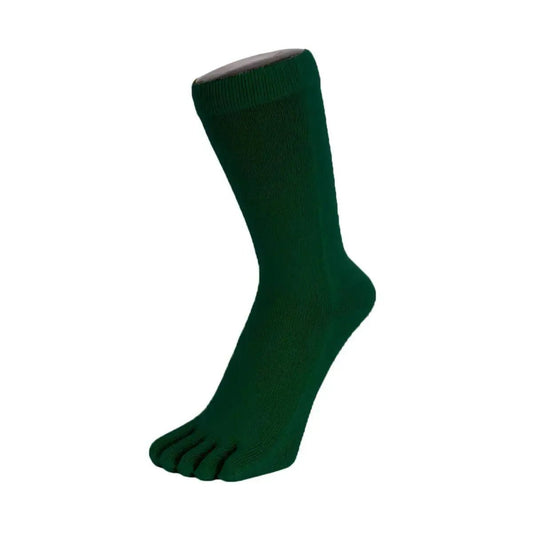TOETOE - Calcetines de dedos de media caña - Tallas 35 - 46 - Deep Green - Cacles Barefoot
