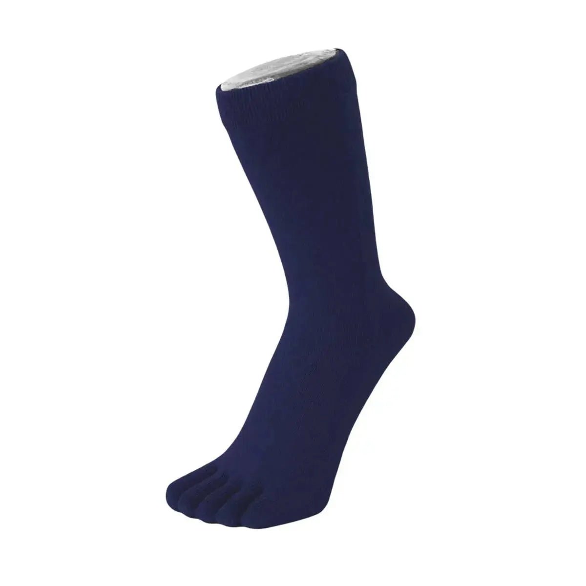 TOETOE - Calcetines de dedos de media caña - Tallas 35 - 46 - Navy - Cacles Barefoot