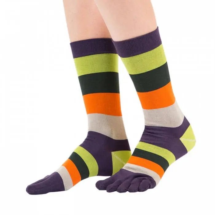 TOETOE - Calcetines de dedos para hombre - MNF Pistachio - Tallas 41 a 49 - Cacles Barefoot