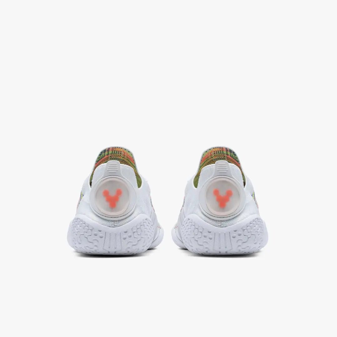 VIVOBAREFOOT - Motus Flex White Space Dye - Deportivas respetuosas para entrenamiento de alto nivel/fuerza y/o uso diario
