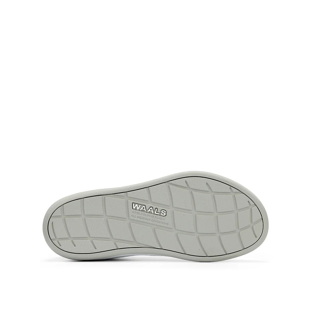 WAALS - Tromso Leather White - Deportivas barefoot - Cacles Barefoot