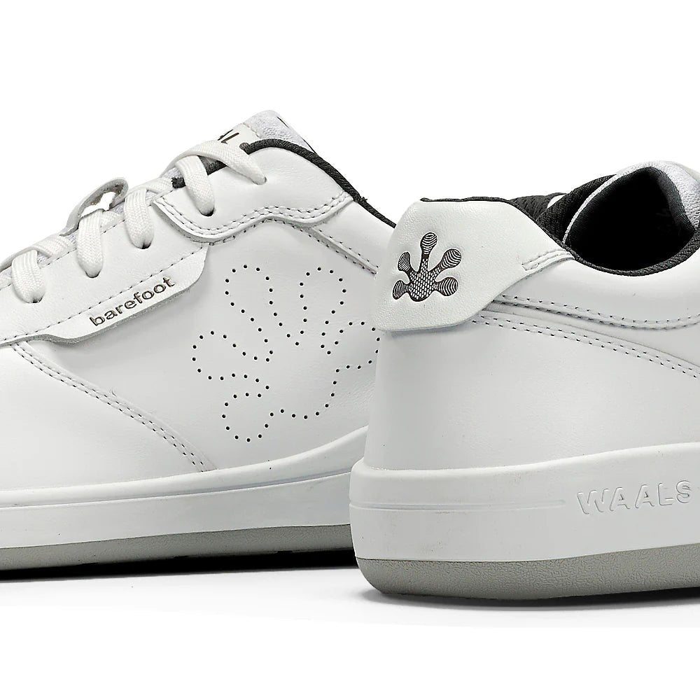 WAALS - Tromso Leather White - Deportivas barefoot - Cacles Barefoot