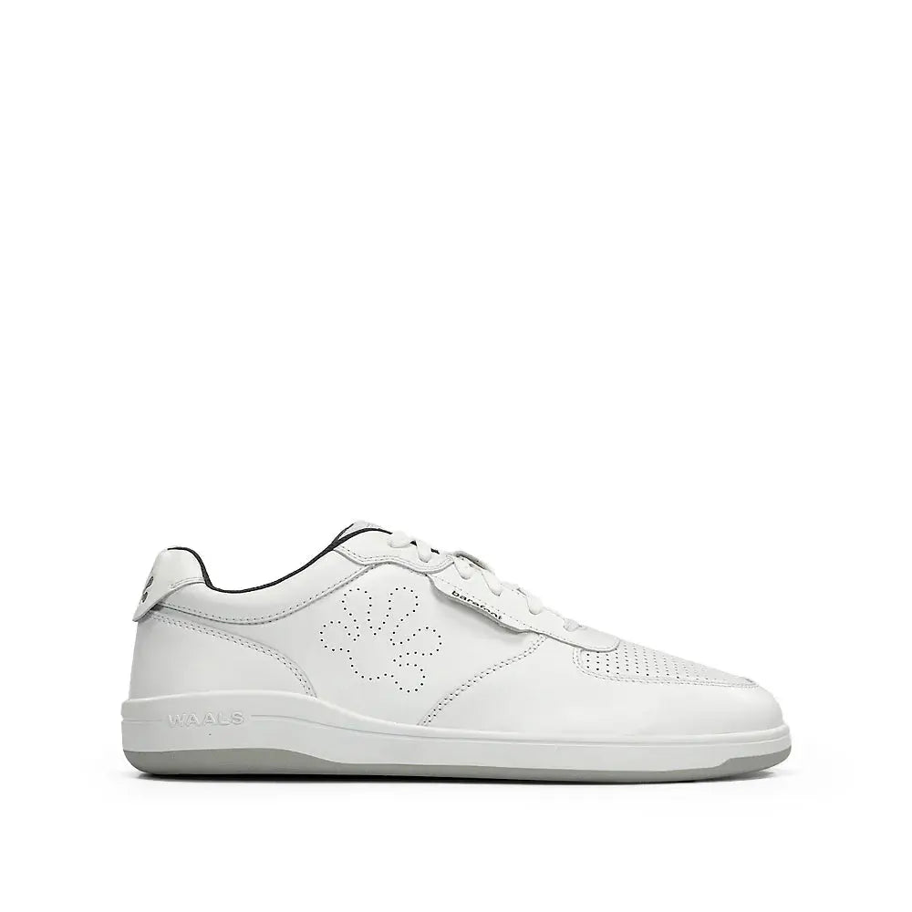 "WAALS - Tromso Cuir Blanc - Chaussures barefoot"