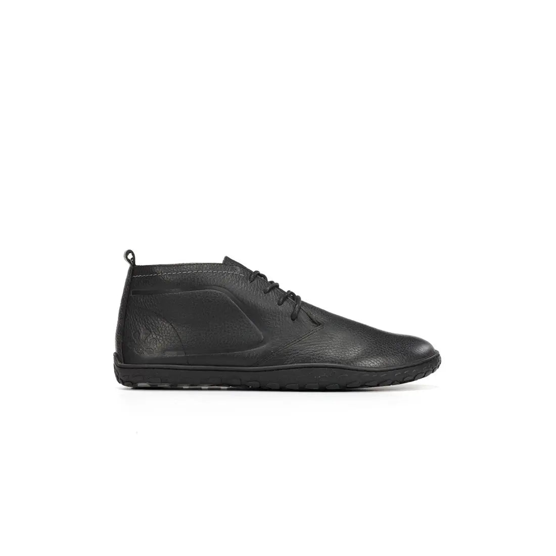 WAALS - Vantaa Noir - Bottines barefoot en cuir artisanal