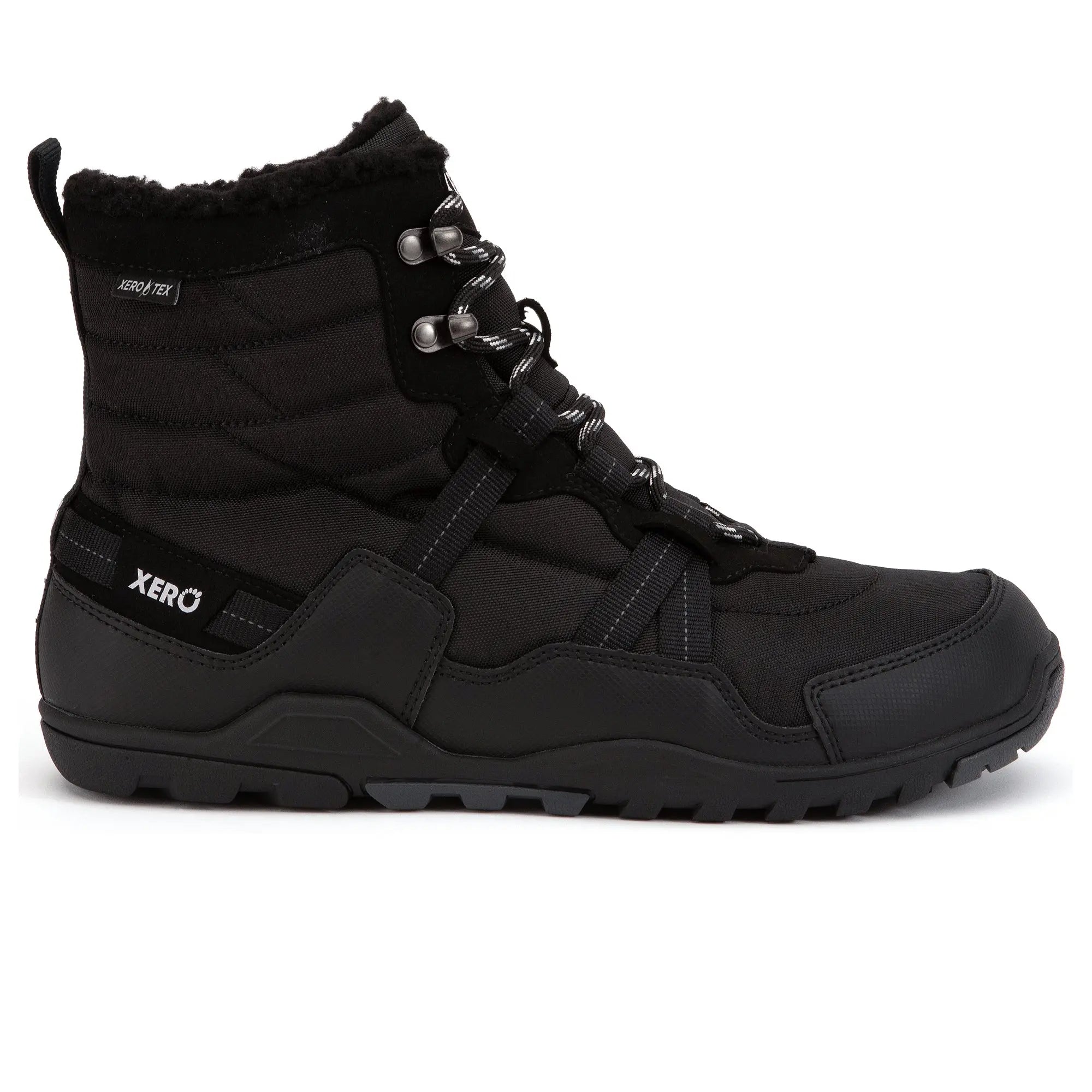 Xero Shoes - Alpine - Men black - Botas de nieve barefoot negras para hombre