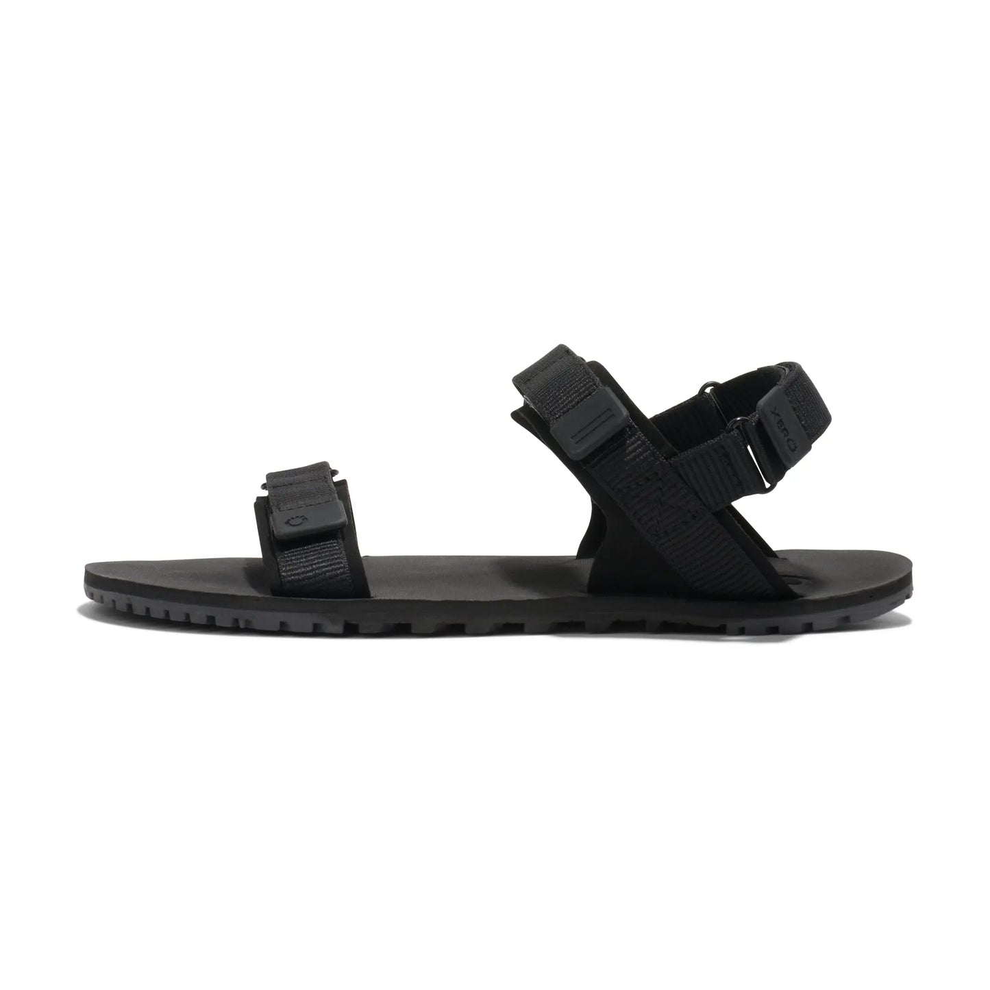 Xero Shoes - D - Trail - Women Black / Asphalt - Sandalias de trail barefoot - Cacles Barefoot