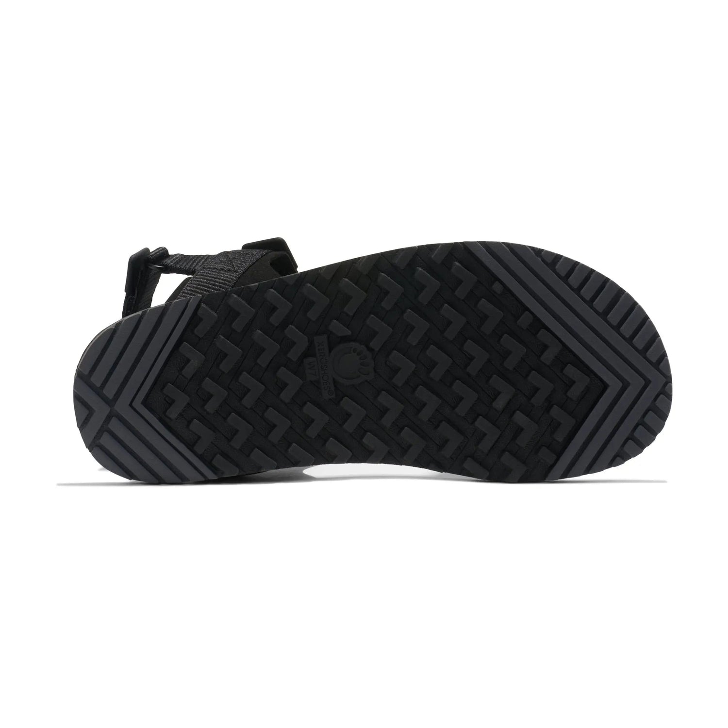 Xero Shoes - D - Trail - Women Black / Asphalt - Sandalias de trail barefoot - Cacles Barefoot