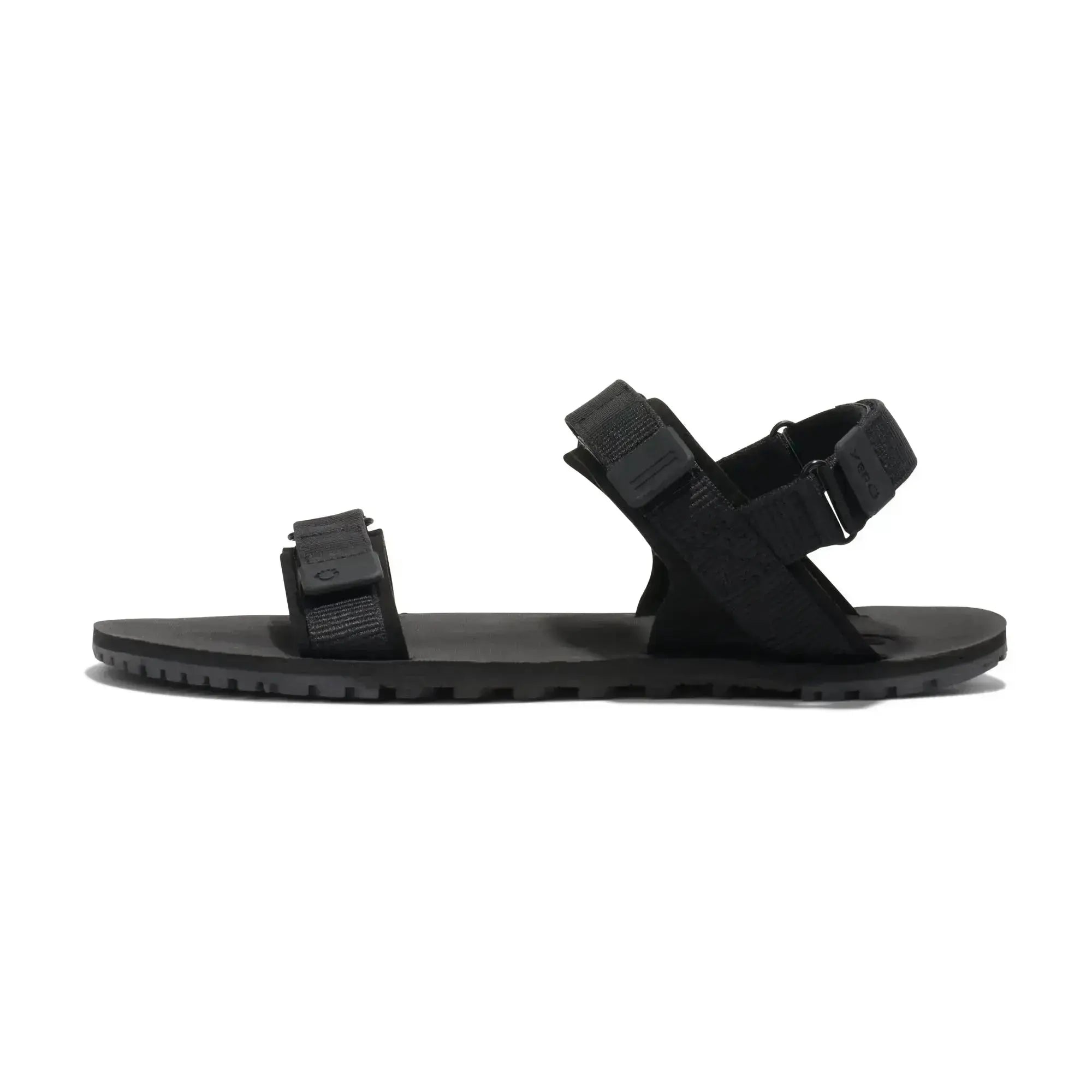 Xero Shoes - D-Trail - Women Black / Asphalt - Sandalias de trail barefoot negras para mujer