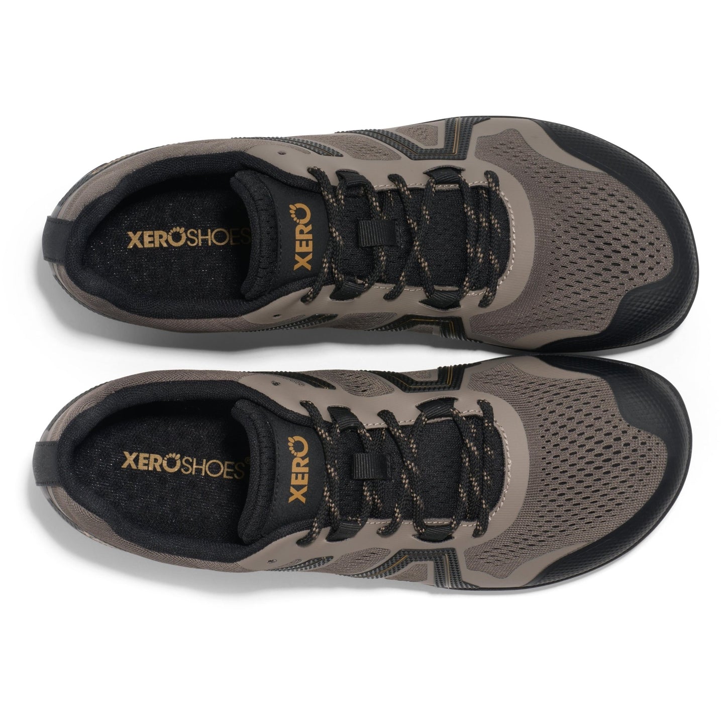 Xero Shoes - Mesa Trail II - Men fallen-rock-black - Deportivas Barefoot para Trail