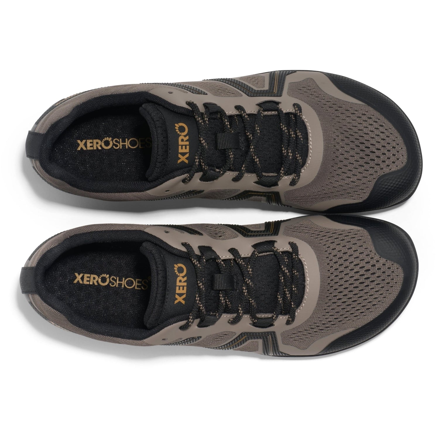 Xero Shoes - Mesa Trail II - Men fallen-rock-black - Deportivas Barefoot para Trail