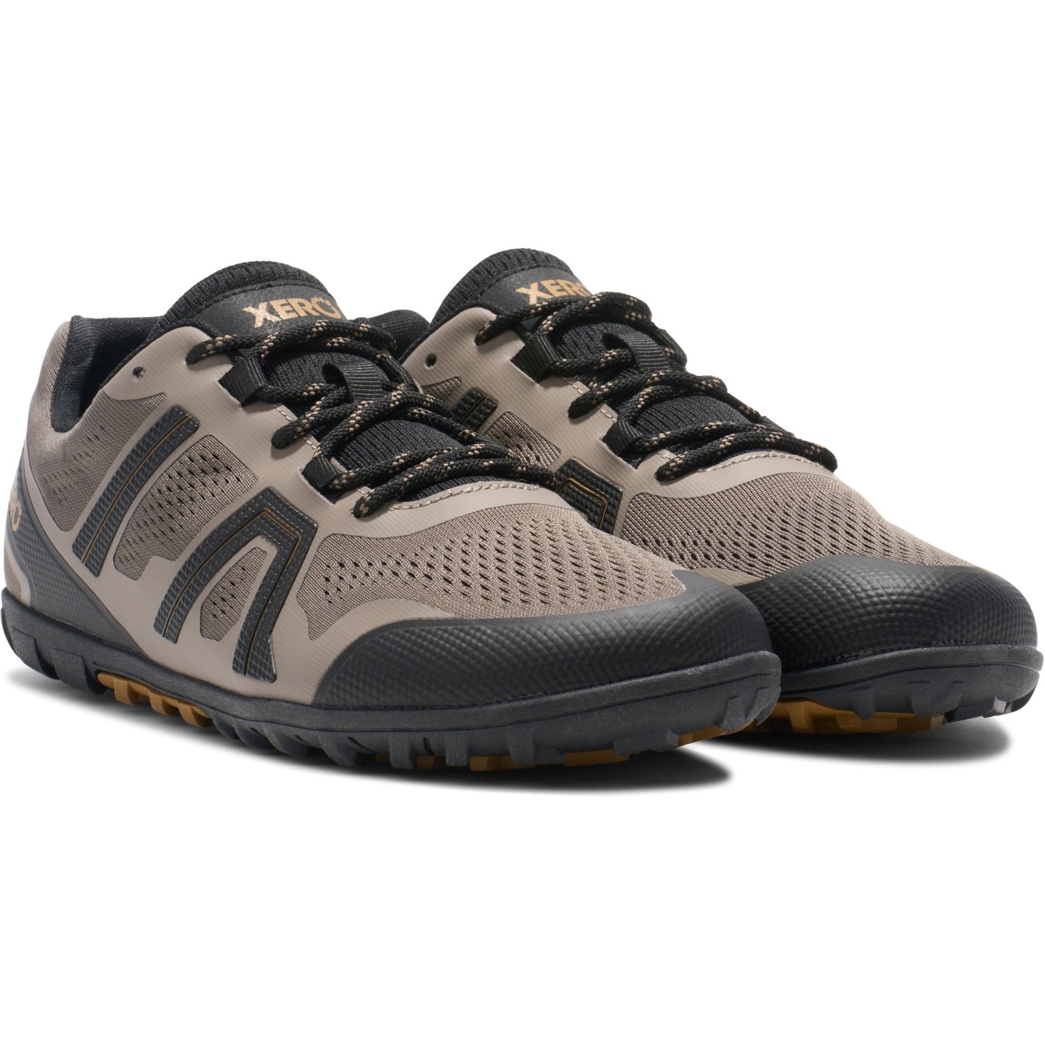 Xero Shoes - Mesa Trail II - Men fallen-rock-black - Deportivas Barefoot para Trail