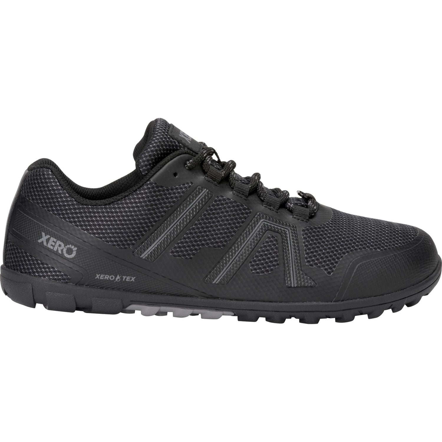 Xero Shoes - Mesa Trail WP - Men black - Deportivas Barefoot Impermeables para Trail