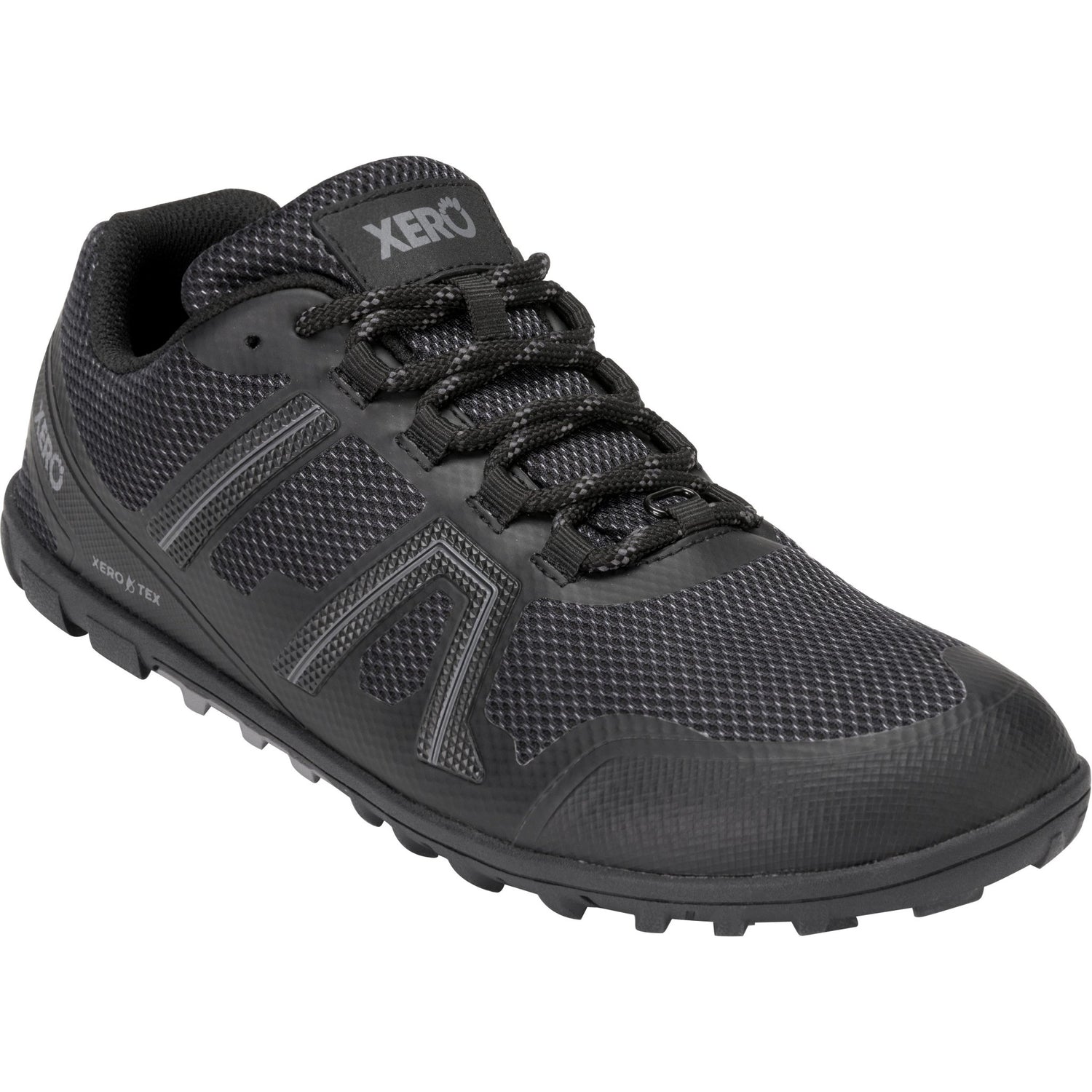 Xero Shoes - Mesa Trail WP - Men black - Deportivas Barefoot Impermeables para Trail