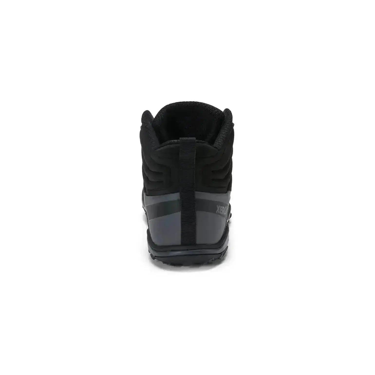 Xero Shoes - Scrambler Mid II WP - Men black-asphalt - Bota de Trekking Barefoot Impermeable y Ultraligera negras para hombre