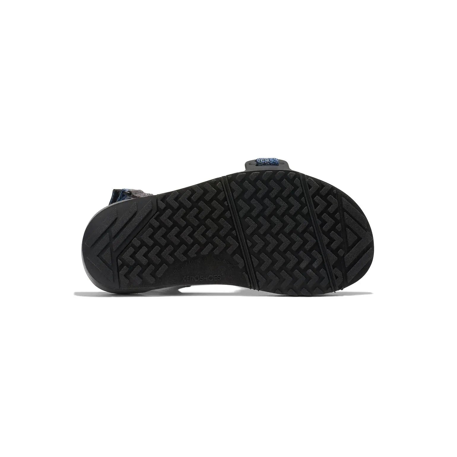 Xero Shoes - Z-Trail - Big Kids charcoal-multi-blue - Sandalias Barefoot para Trail, Hiking y Recuperación azules para niños