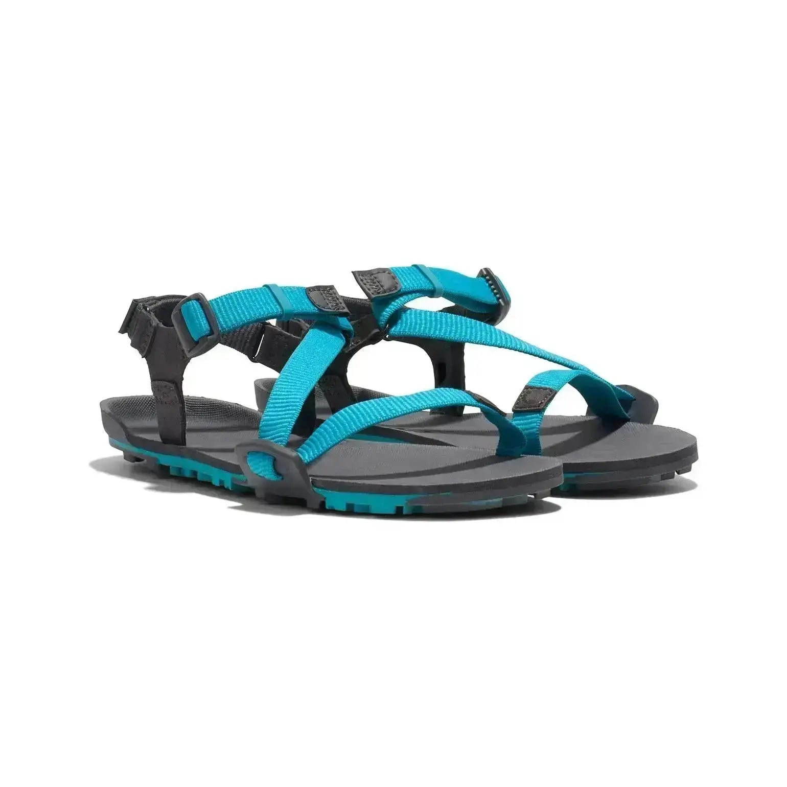 Xero Shoes - Z-Trail EV - Women Lake Blue / Asphalt - Sandalias Barefoot para Trail, Hiking y Recuperación azules para mujer
