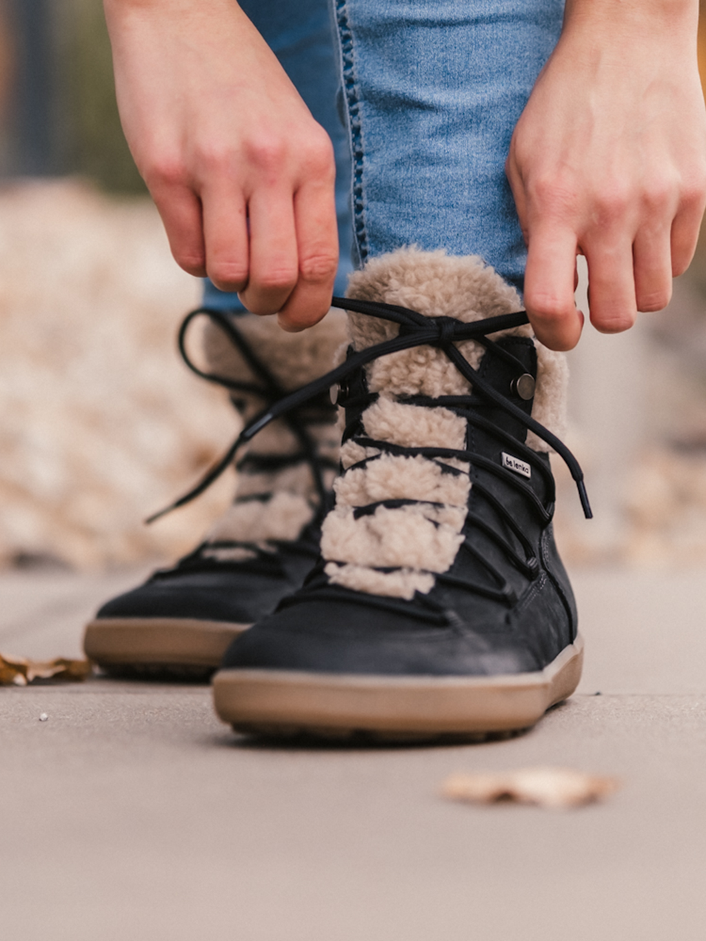 Be Lenka - Bliss Black - Zapatos de invierno barefoot