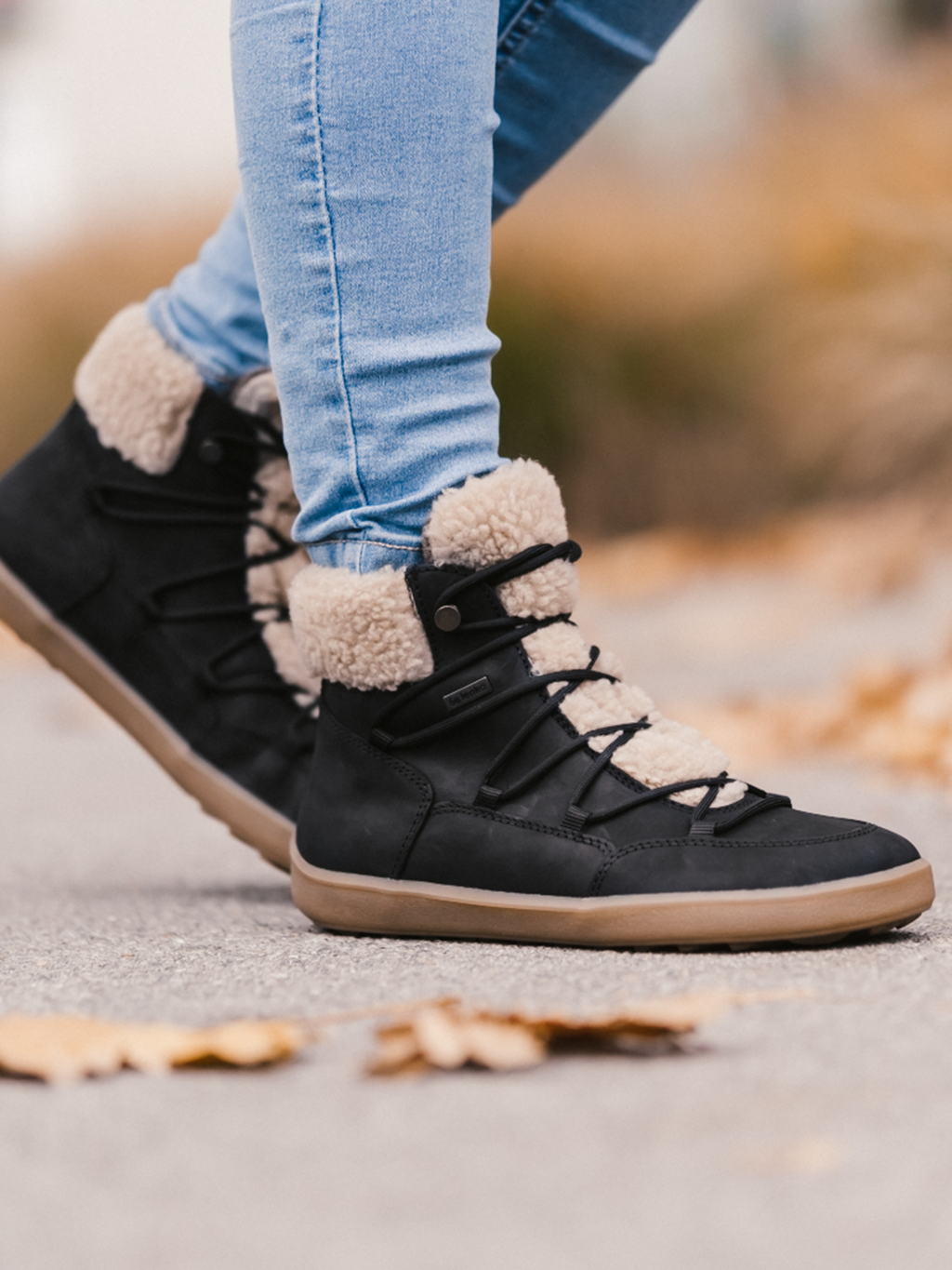 Be Lenka - Bliss Black - Zapatos de invierno barefoot