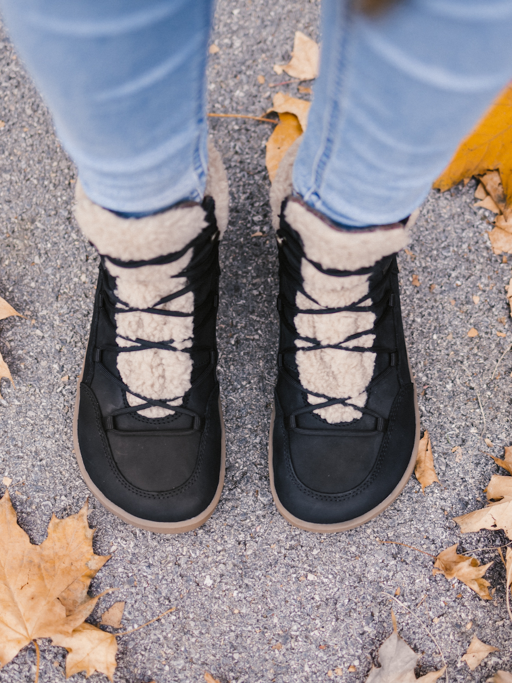 Be Lenka - Bliss Black - Zapatos de invierno barefoot