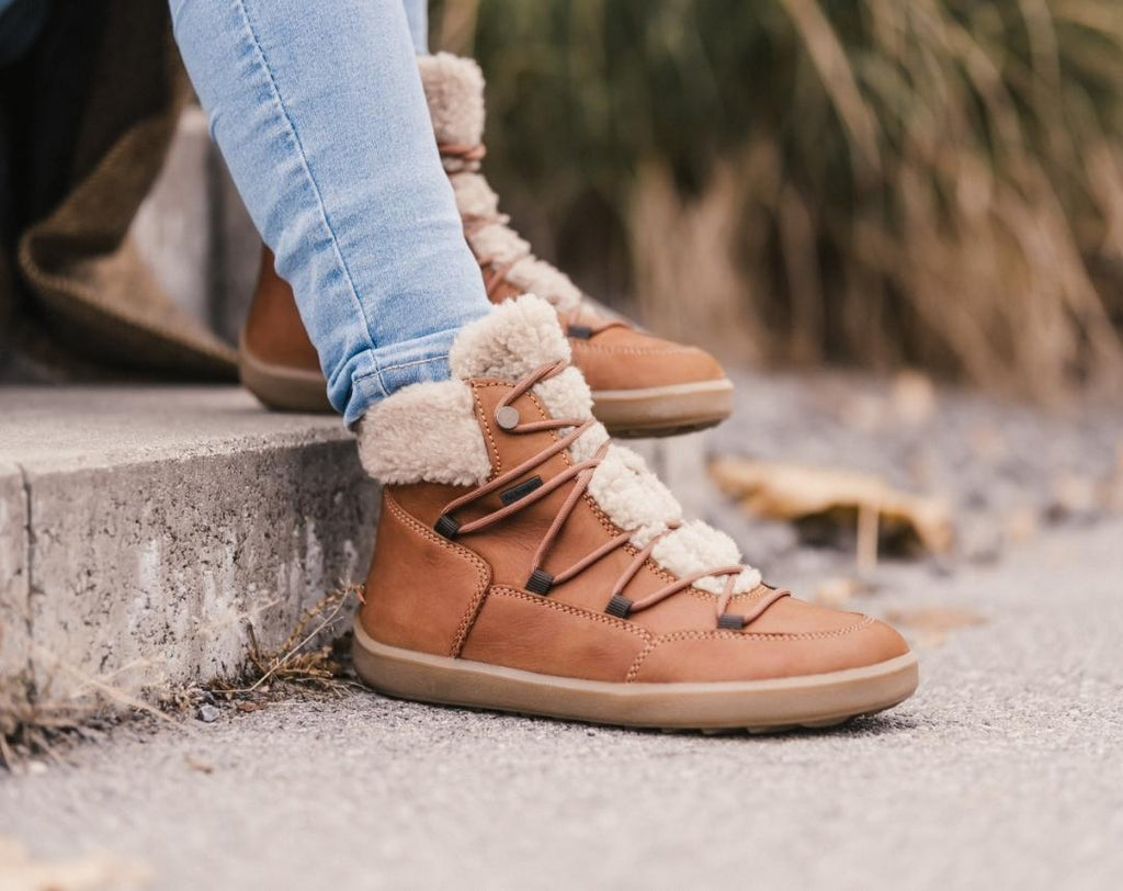 Zapatos de invierno barefoot Be Lenka Bliss - Brown