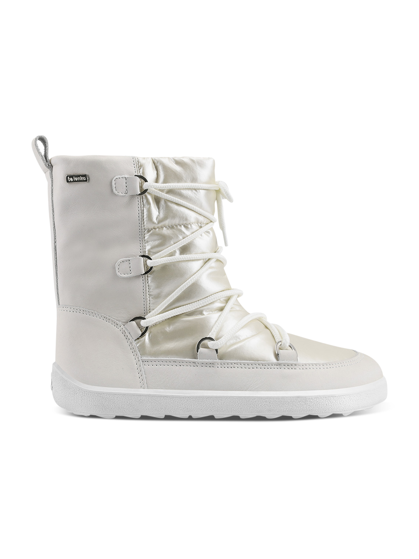 Zapatos de invierno barefoot Be Lenka Snowfox Woman - Pearl White