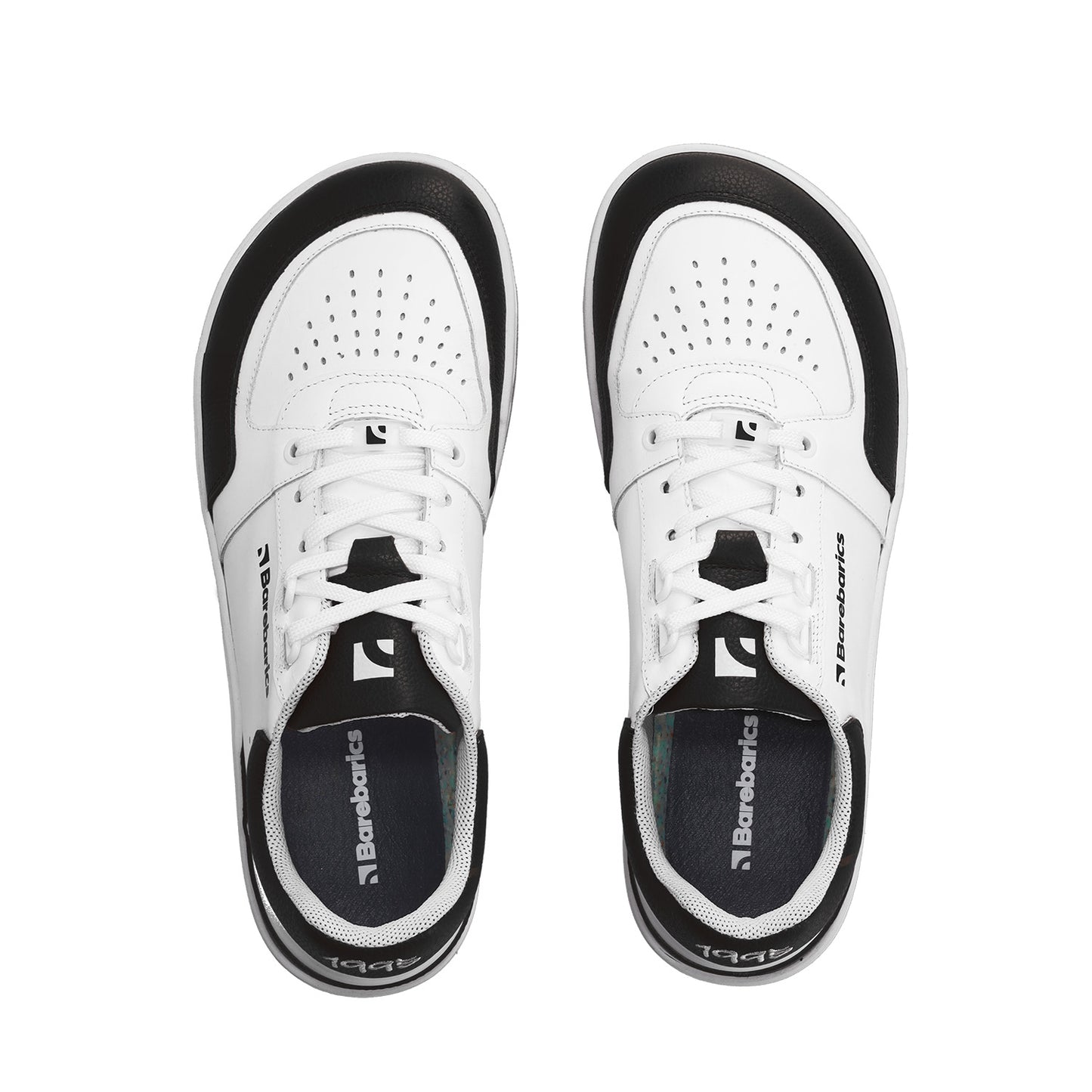 Barefoot Sneakers Barebarics Wave - White & Black